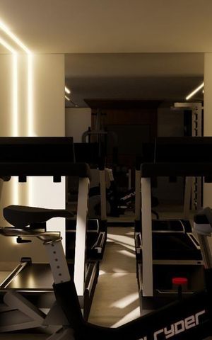 Apartamento à venda com 69m², 2 quartos e 1 vaga Apartamento à venda com 69m², 2 quartos e 1 vagaÁrea comum - Academia - Projeto