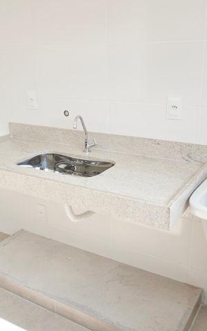 Apartamento à venda com 69m², 2 quartos e 1 vaga Apartamento à venda com 69m², 2 quartos e 1 vagaCozinha e Área de Serviço