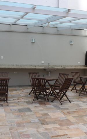 Apartamento para alugar com 75m², 2 quartos e 2 vagasÁrea comum - Churrasqueira