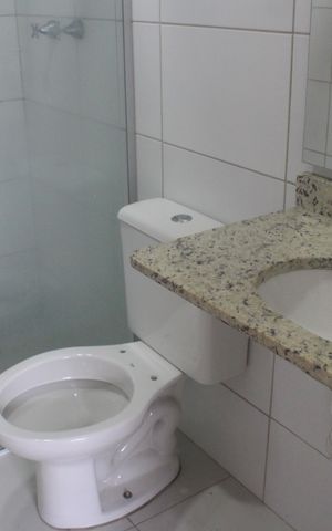 Apartamento para alugar com 75m², 2 quartos e 2 vagasBanheiro da Suíte 1