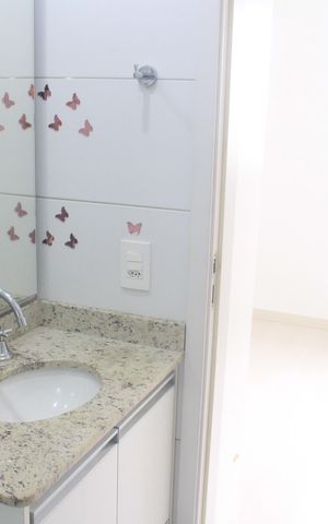 Apartamento para alugar com 75m², 2 quartos e 2 vagasBanheiro da Suíte 1