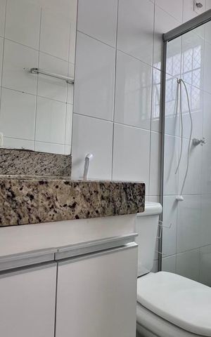 Apartamento à venda com 77m², 3 quartos e 1 vagabanho