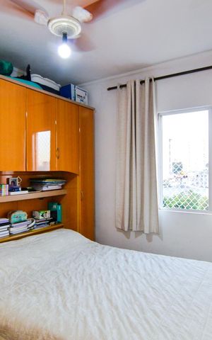 Apartamento à venda com 72m², 3 quartos e 1 vagaQuarto 1