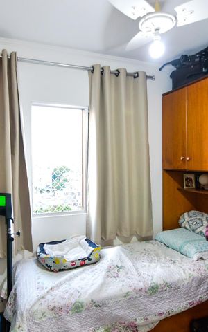 Apartamento à venda com 72m², 3 quartos e 1 vagaQuarto 2
