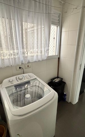 Apartamento para alugar com 127m², 3 quartos e 2 vagas Apartamento para alugar com 127m², 3 quartos e 2 vagasÁrea de Serviço