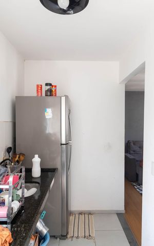 Apartamento para alugar com 40m², 2 quartos e 1 vagaCozinha e Área de Serviço