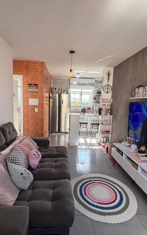 Apartamento à venda com 61m², 2 quartos e 1 vaga