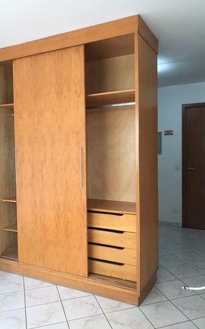 Apartamento à venda com 27m², 1 quarto e 1 vaga Apartamento à venda com 27m², 1 quarto e 1 vagaSala/Quarto