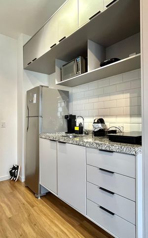 Apartamento à venda com 26m², 1 quarto e sem vaga Apartamento à venda com 26m², 1 quarto e sem vagaCozinha