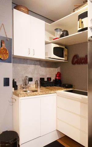 Apartamento para alugar com 27m², 1 quarto e 1 vagaCozinha