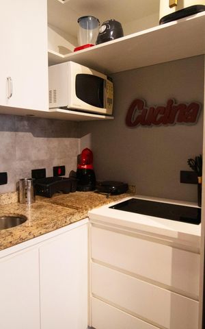Apartamento para alugar com 27m², 1 quarto e 1 vagaCozinha