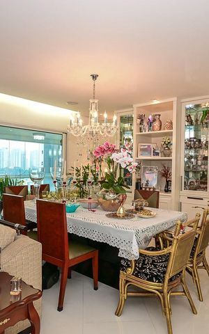Apartamento para alugar com 211m², 3 quartos e 3 vagasSala de Jantar