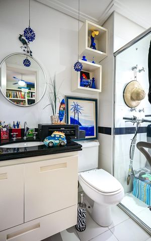 Apartamento para alugar com 211m², 3 quartos e 3 vagasBanheiro Suíte 1