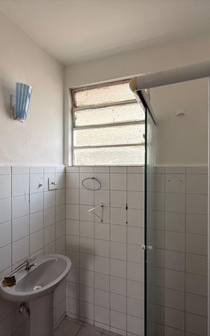 Apartamento à venda com 45m², 1 quarto e sem vaga Apartamento à venda com 45m², 1 quarto e sem vagaBanheiro social