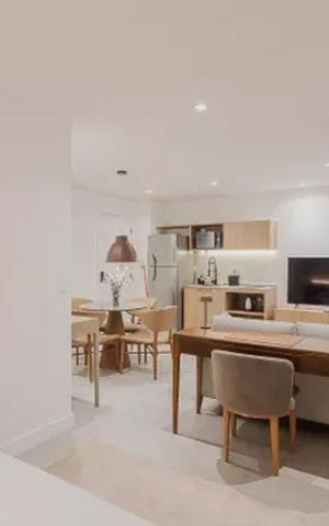 Apartamento para alugar com 34m², 1 quarto e 1 vaga Apartamento para alugar com 34m², 1 quarto e 1 vagaSala/quarto