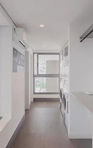 Apartamento para alugar com 34m², 1 quarto e 1 vaga