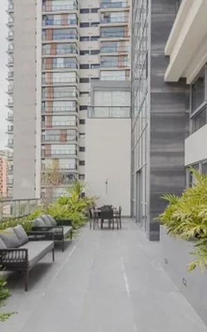 Apartamento para alugar com 34m², 1 quarto e 1 vaga Apartamento para alugar com 34m², 1 quarto e 1 vagaÁrea externa