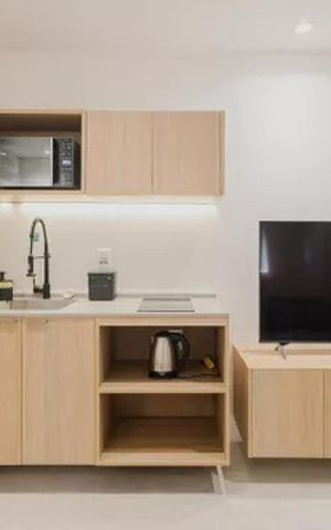 Apartamento para alugar com 34m², 1 quarto e 1 vaga Apartamento para alugar com 34m², 1 quarto e 1 vagaCozinha