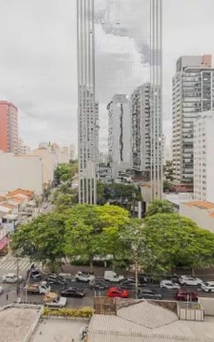 Apartamento para alugar com 34m², 1 quarto e 1 vaga Apartamento para alugar com 34m², 1 quarto e 1 vagaVista da janela