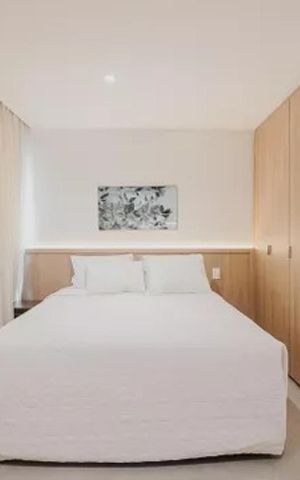Apartamento para alugar com 34m², 1 quarto e 1 vaga Apartamento para alugar com 34m², 1 quarto e 1 vagaSala/Quarto