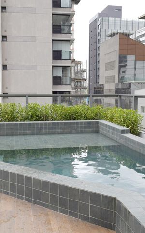 Studio para alugar com 31m², 1 quarto e 1 vagaPiscina