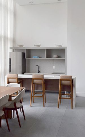 Studio para alugar com 31m², 1 quarto e 1 vagaSalão de Festas