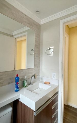 Apartamento para alugar com 49m², 2 quartos e 1 vaga Apartamento para alugar com 49m², 2 quartos e 1 vagaBanheiro