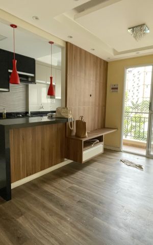 Apartamento para alugar com 49m², 2 quartos e 1 vaga Apartamento para alugar com 49m², 2 quartos e 1 vagaSala