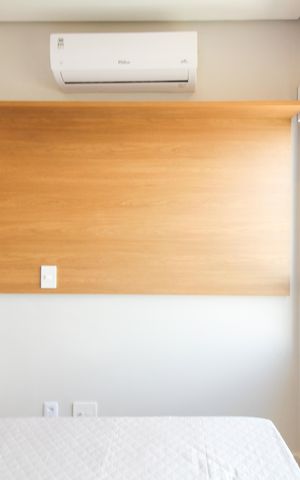 Studio para alugar com 30m², 1 quarto e 1 vaga Studio para alugar com 30m², 1 quarto e 1 vagaQuarto
