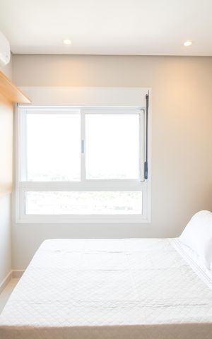Studio para alugar com 30m², 1 quarto e 1 vaga Studio para alugar com 30m², 1 quarto e 1 vagaQuarto