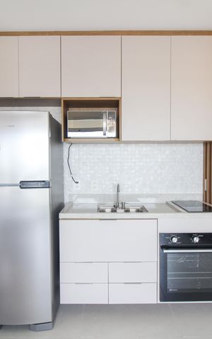 Studio para alugar com 30m², 1 quarto e 1 vaga Studio para alugar com 30m², 1 quarto e 1 vagaCozinha