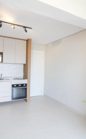 Studio para alugar com 30m², 1 quarto e 1 vaga Studio para alugar com 30m², 1 quarto e 1 vagaSala/Cozinha