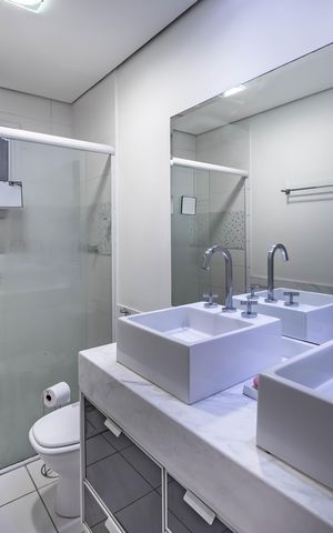 Apartamento à venda com 129m², 2 quartos e 3 vagasBanheiro