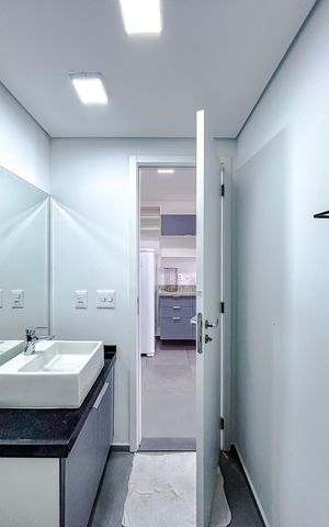 Studio à venda com 35m², 1 quarto e 1 vagaBanheiro