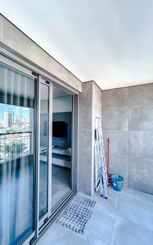 Studio à venda com 35m², 1 quarto e 1 vagaSacada