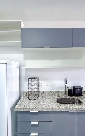 Studio à venda com 35m², 1 quarto e 1 vagaCozinha