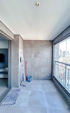 Studio à venda com 35m², 1 quarto e 1 vagaSacada