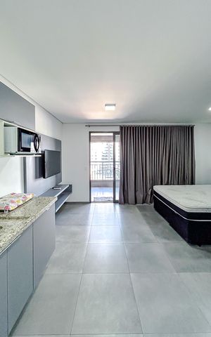 Studio à venda com 35m², 1 quarto e 1 vagaCozinha