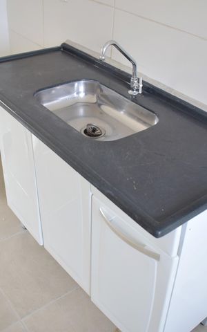 Apartamento para alugar com 48m², 2 quartos e 1 vagaCozinha - Torneira