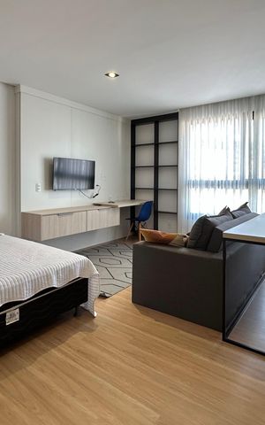 Apartamento para alugar com 40m², 1 quarto e 1 vagaStudio