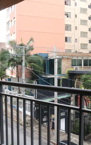 Apartamento à venda com 44m², 2 quartos e sem vagaVaranda