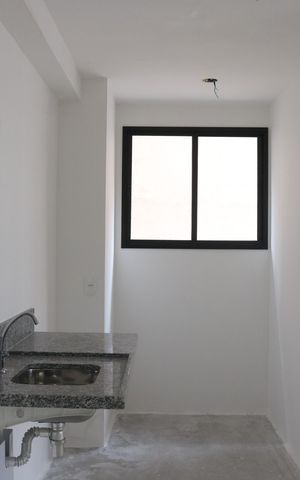 Apartamento à venda com 44m², 2 quartos e sem vagaCozinha e Área de Serviço
