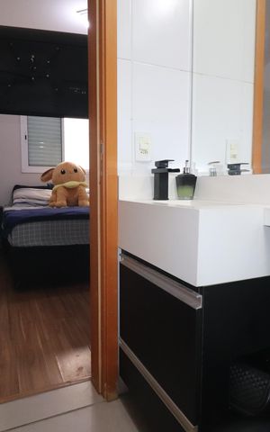 Apartamento à venda com 55m², 2 quartos e 1 vagaBanheiro Quarto 1 suíte