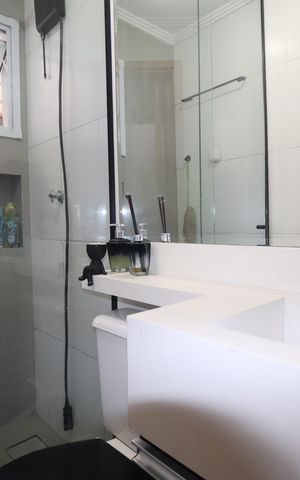 Apartamento à venda com 55m², 2 quartos e 1 vagaBanheiro 2