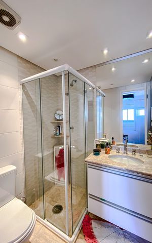 Apartamento à venda com 78m², 3 quartos e 1 vaga Apartamento à venda com 78m², 3 quartos e 1 vagaBanheiro