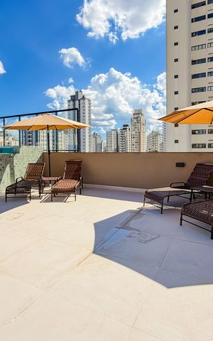 Studio à venda com 25m², 1 quarto e sem vaga Studio à venda com 25m², 1 quarto e sem vagaRooftop