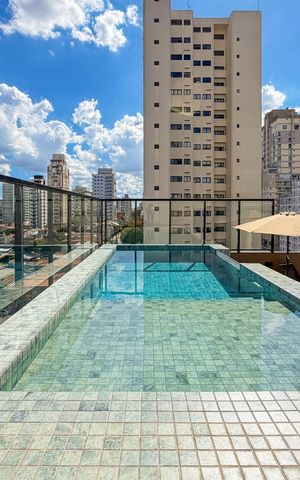 Studio à venda com 25m², 1 quarto e sem vaga Studio à venda com 25m², 1 quarto e sem vagaPiscina
