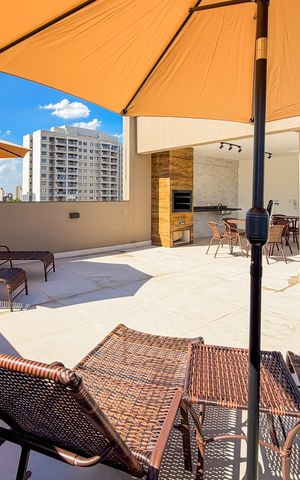 Studio à venda com 25m², 1 quarto e sem vaga Studio à venda com 25m², 1 quarto e sem vagaRooftop