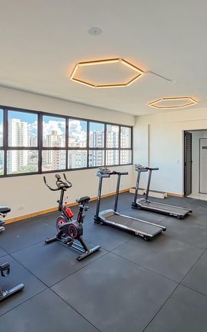 Studio à venda com 25m², 1 quarto e sem vaga Studio à venda com 25m², 1 quarto e sem vagaAcademia
