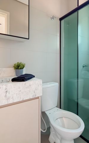 Studio à venda com 25m², 1 quarto e sem vagaBanheiro